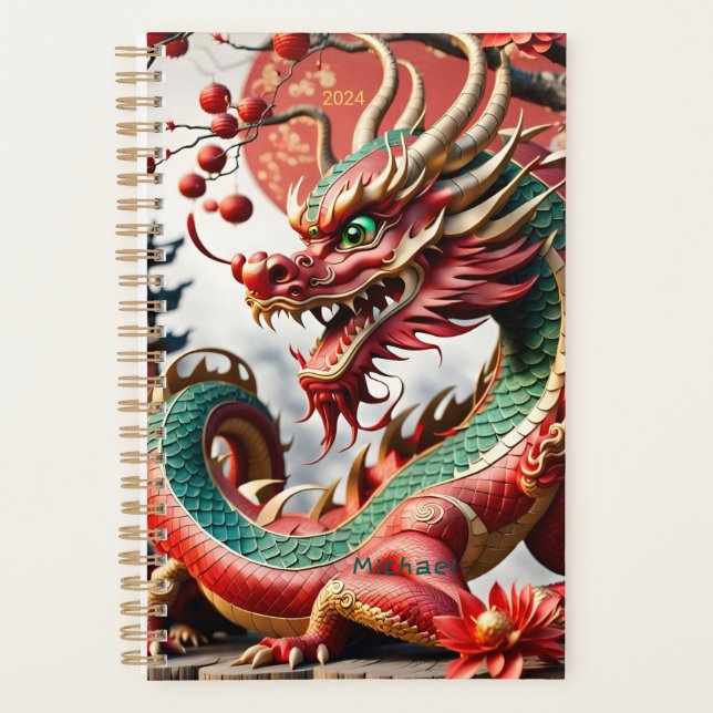 Chinois Nouvel An Dragon 2024 personnalisée SP2 (Devant)