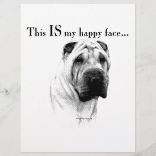 Chinois Shar Pei Joyeux Visage