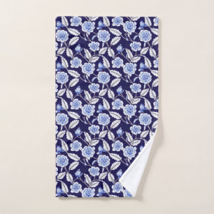 Chinoiserie Blue and White Floral Hampton Willow