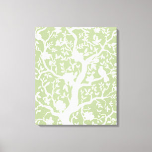 Chinoiserie Grande toile verte