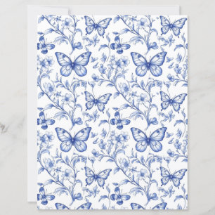 Chinoiserie Toile De Jouy Motif