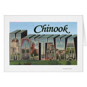 Chinook, Montana - grandes scènes de lettre