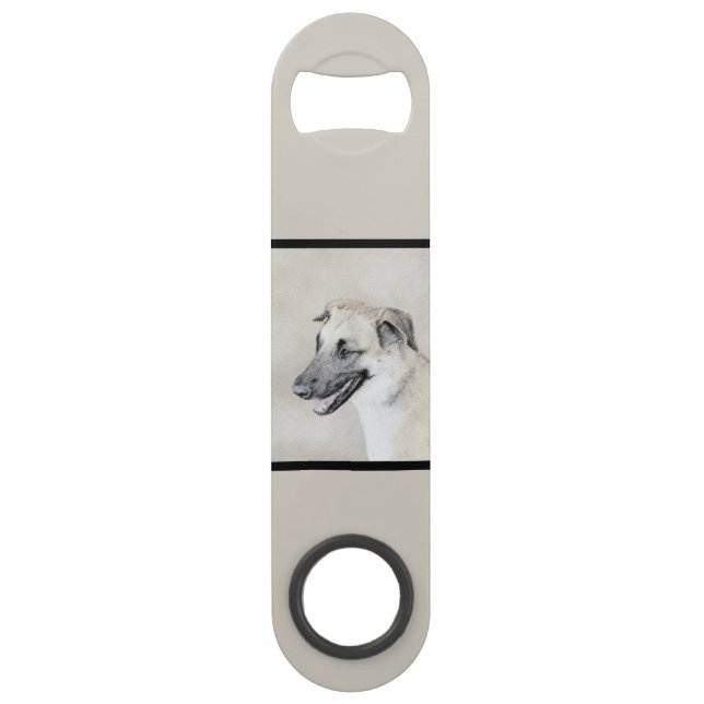 Chinook (oreilles d'hélicoptère) Peinture - Chien  (Dos)