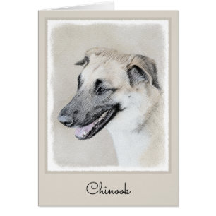 Chinook (oreilles d'hélicoptère) Peinture - Chien