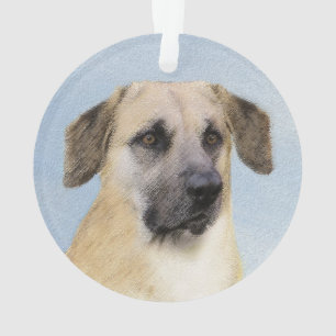 Chinook (Oreilles Laissées) Peinture - Art Chien o