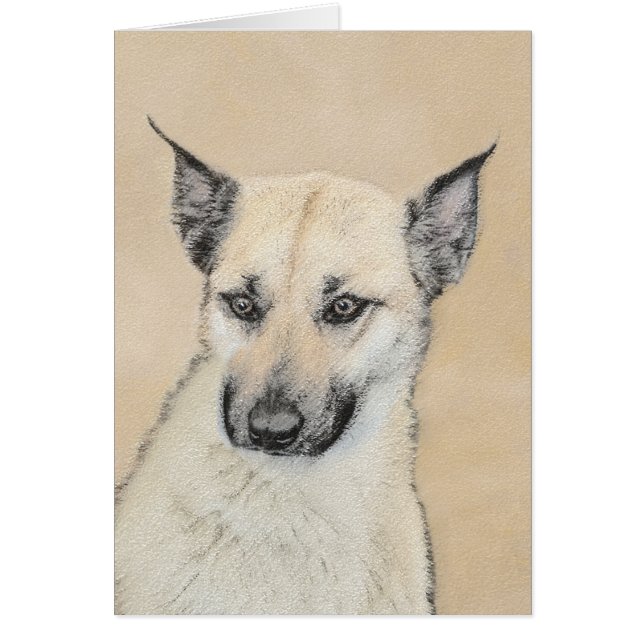 Chinook (Oreilles Pointées) Peinture - Art Chien o (Devant)