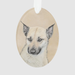 Chinook (Oreilles Pointées) Peinture - Art Chien o
