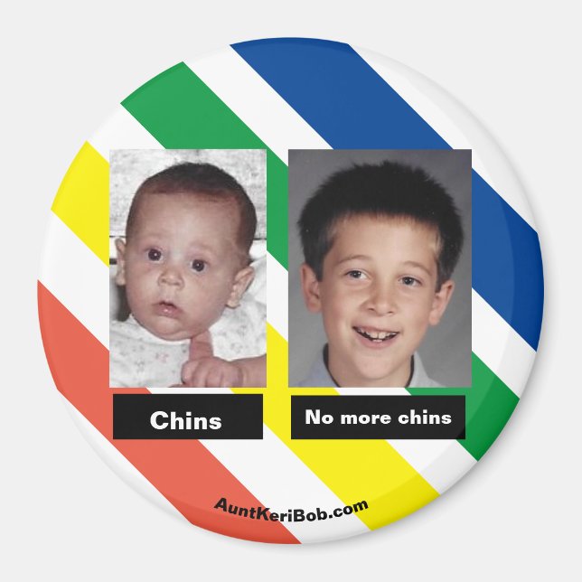 Chins Chase Refrigerator Magnet (Devant)