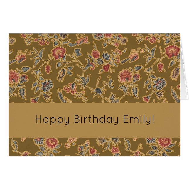 Chintz Fleur Classique Joli Design Floral Doux (Devant horizontal)