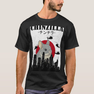 Chinzilla Funny Chinchilla T-shirt Chinchilla Love