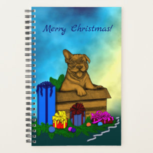 Chiot dans une boîte, Joyeux Noël