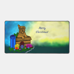 Chiot dans une boîte, Joyeux Noël