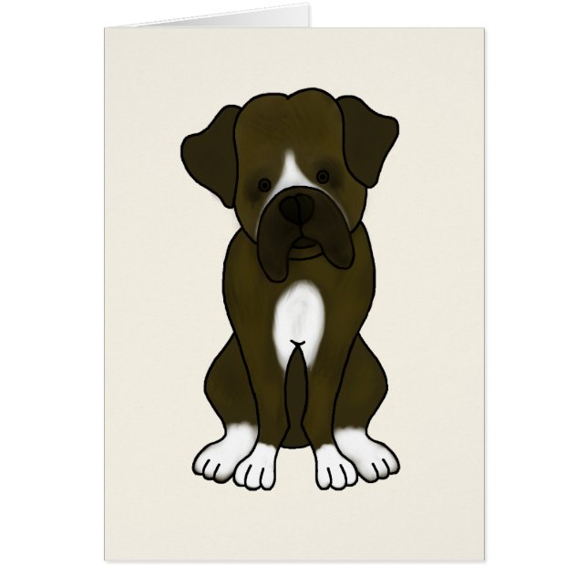 Chiot de chien de boxeur (Devant)
