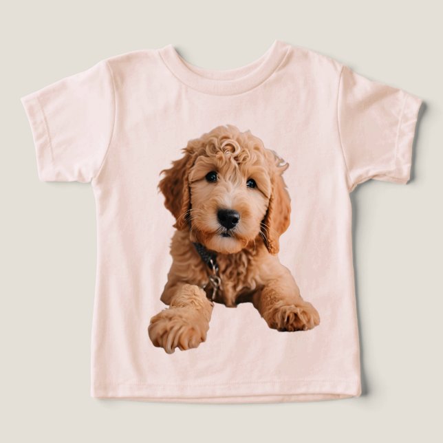 Chiot de Doodle Doré (Design Recto)