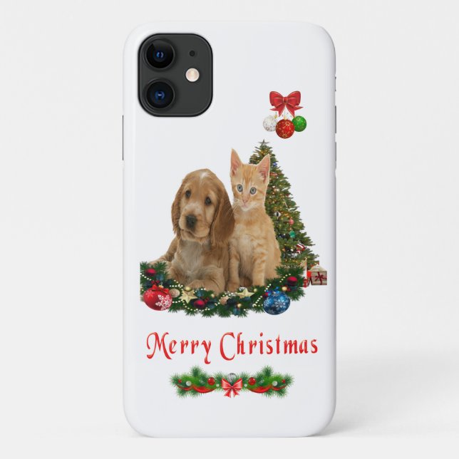 Chiot et chaton iPhone 11 coque (Dos)