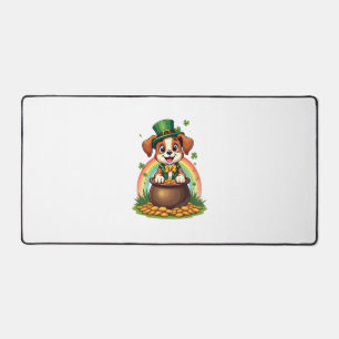 Chiot Lucky Leprechaun Vintage Arc-en-Ciel Pot d'O