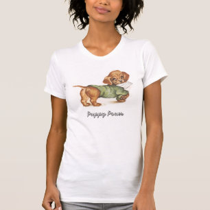 Chiot vintage et T-shirt