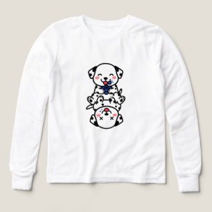 Chiots Dalmatiens Adorables Amusement Myrtille