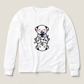Chiots Dalmatiens Adorables Amusement Myrtille