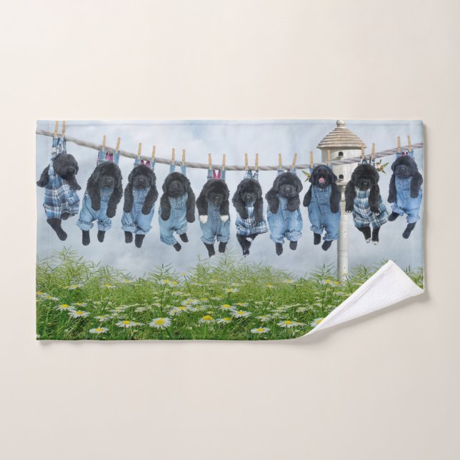 Chiots de la lignée Notta Bear (Serviette à main)