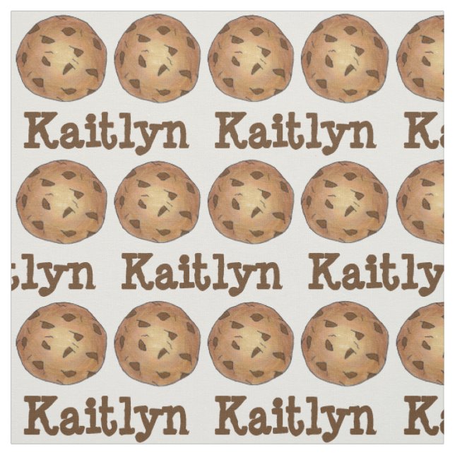 Chip de chocolat personnalisé Cookies Tissu (Échantillon)