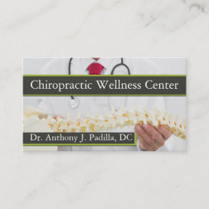 CHIROPRACTEUR Professionnel ET Carte de visite DE