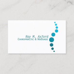 Chiropraticien, Chiropratique, Carte de visite pro