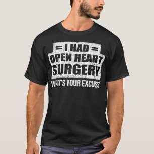 Chirurgie cardiaque ouverte TShirt Survivor Post A