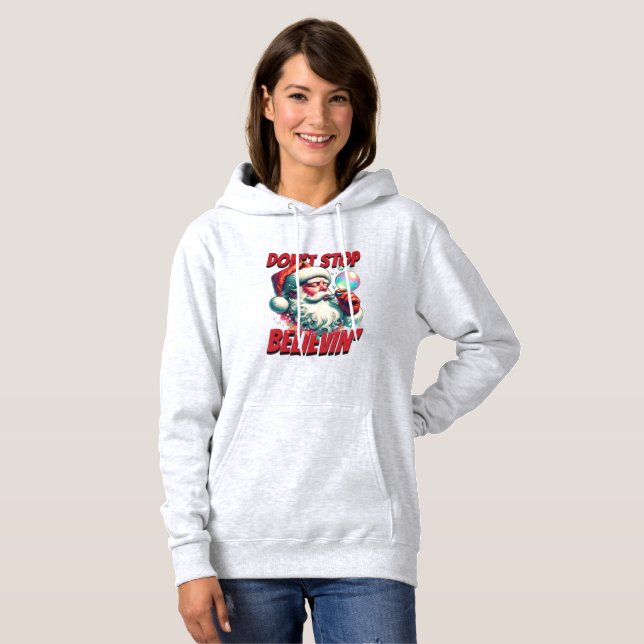 Chirurgie d'hiver pour femmes Sweat - shirts à cap (Devant entier)