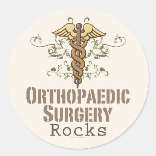 Chirurgie orthopédique Rocks Stickers