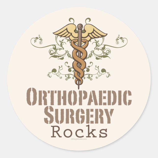 Chirurgie orthopédique Rocks Stickers (Devant)