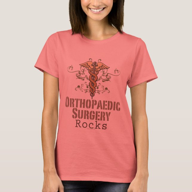 Chirurgie orthopédique Rocks T-shirt Ringer (Devant)