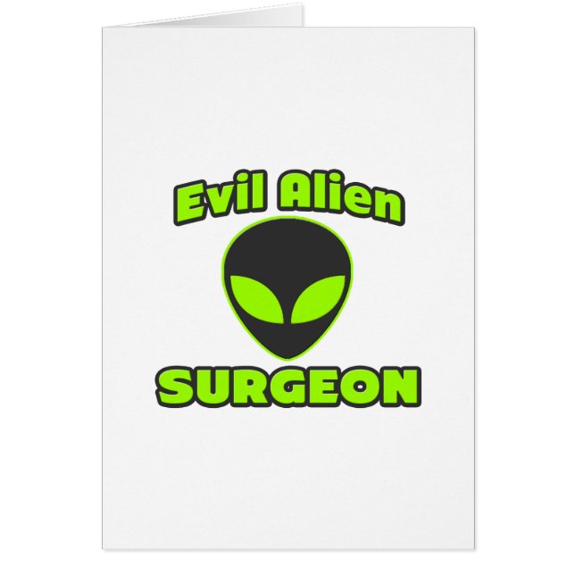 Chirurgien Alien (Devant)
