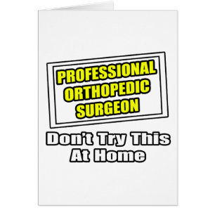 Chirurgien orthopédique professionnel .. Plaisante