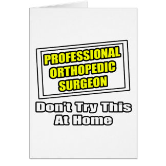 Chirurgien orthopédique professionnel .. Plaisante