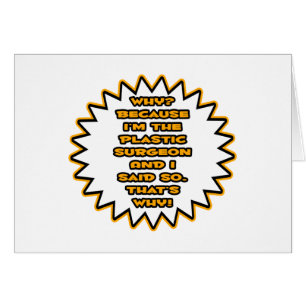 Chirurgien Plastique Drôle ... Parce Que Je L'Ai D