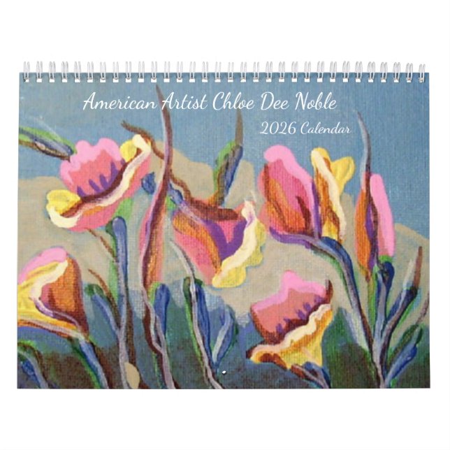 Chloe Dee Noble tableaux ~ 2026 Calendrier (Protection)