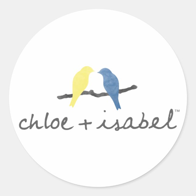 Chloe + Sticker du logo Isabel Round (Devant)