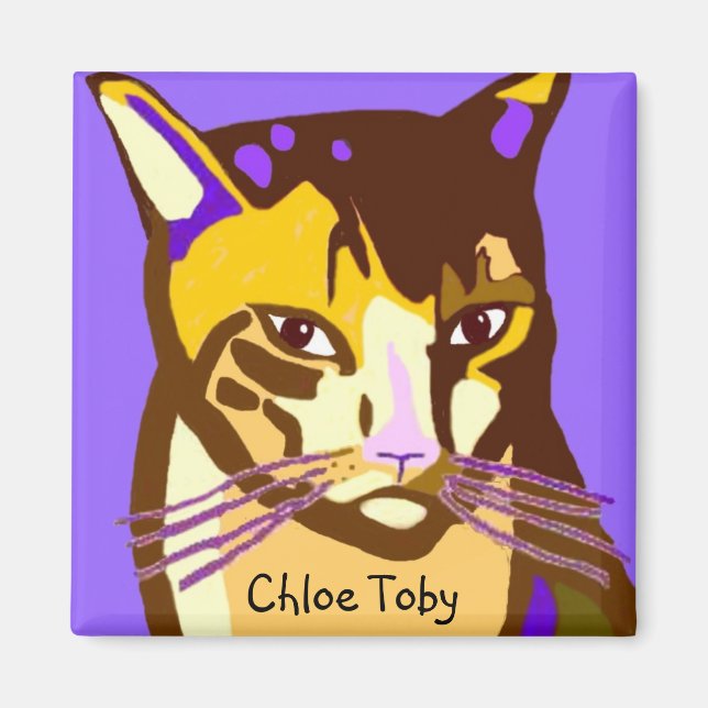 Chloe Toby Sq Magnet (Devant)