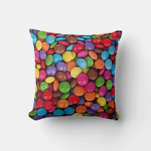 Chocolat arc-en-ciel bonbons pour enfants Coussin