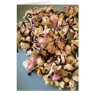 Chocolat bonbon Popcorn avec texte modifiable