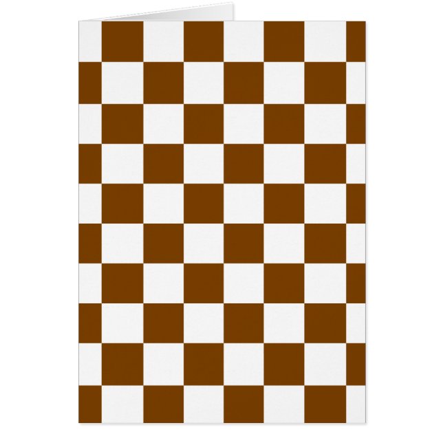 Chocolat Brown Checks (Devant)