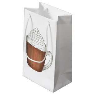 Chocolat chaud cacao Noël Sac cadeau de Noël