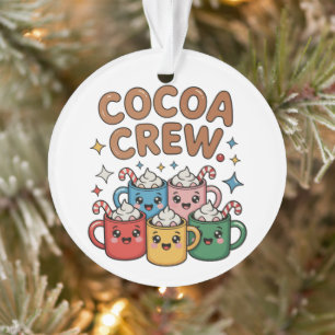 Chocolat Chaud Cocoa Crew Kawaii Noël Xmas