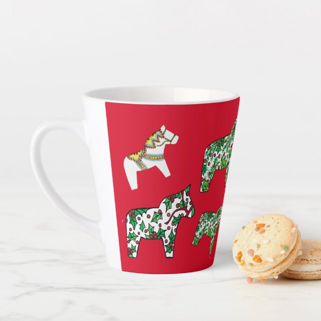 Chocolat chaud Dala Chevaux Mug (En situation)