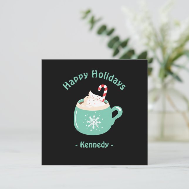 Chocolat chaud de Noël (Debout devant)