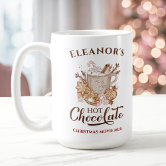 Mug de Noël - Chocolat chaud, plaid et téléfilms de Noël