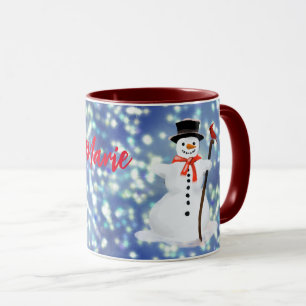Chocolat chaud Snowman Mug
