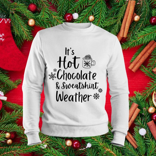Chocolat chaud Sweatshirt d'amoureux du temps (Créateur téléchargé)