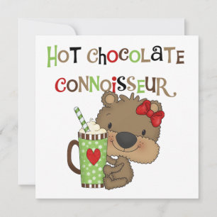 Chocolat chaudOurs de fille de connaisseur